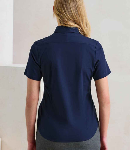 Premier Ladies Supreme Short Sleeve Oxford Shirt