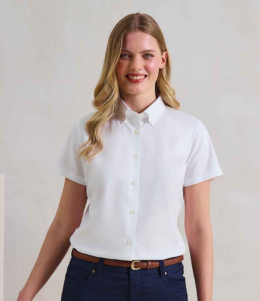 Premier Ladies Supreme Short Sleeve Oxford Shirt