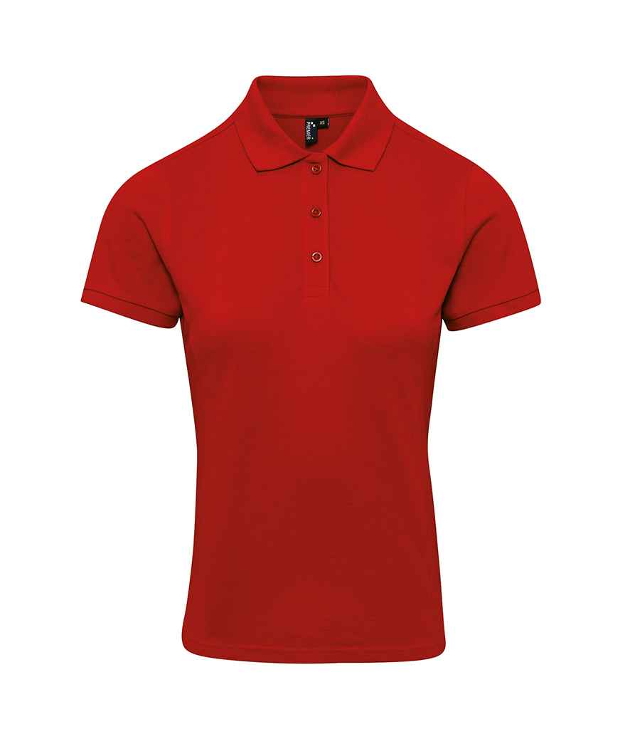 Premier Ladies Coolchecker® Plus Piqué Polo Shirt (1/2)