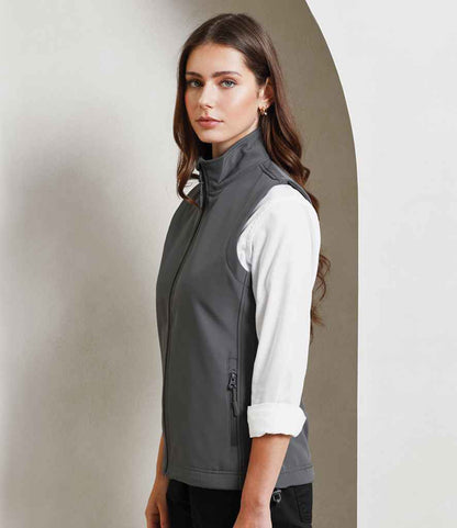 Premier Ladies Windchecker® Recycled Printable Soft Shell Gilet