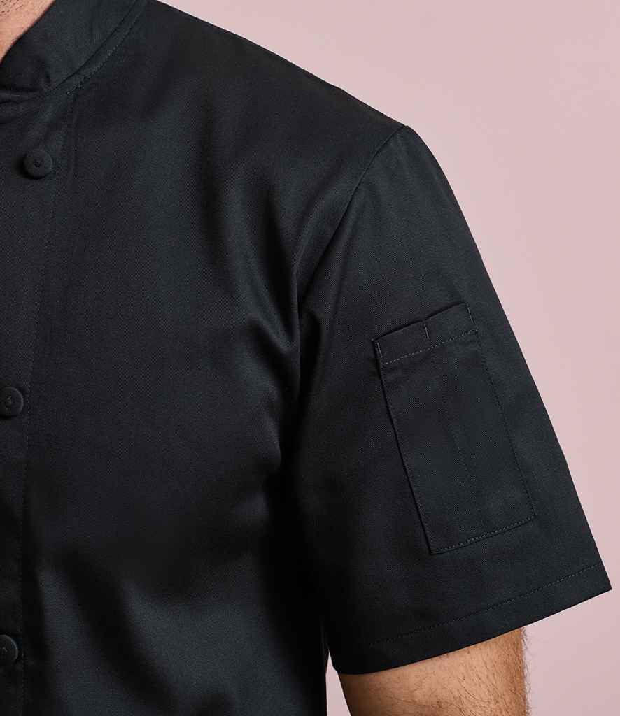 Premier Coolchecker® Short Sleeve Chef's Jacket