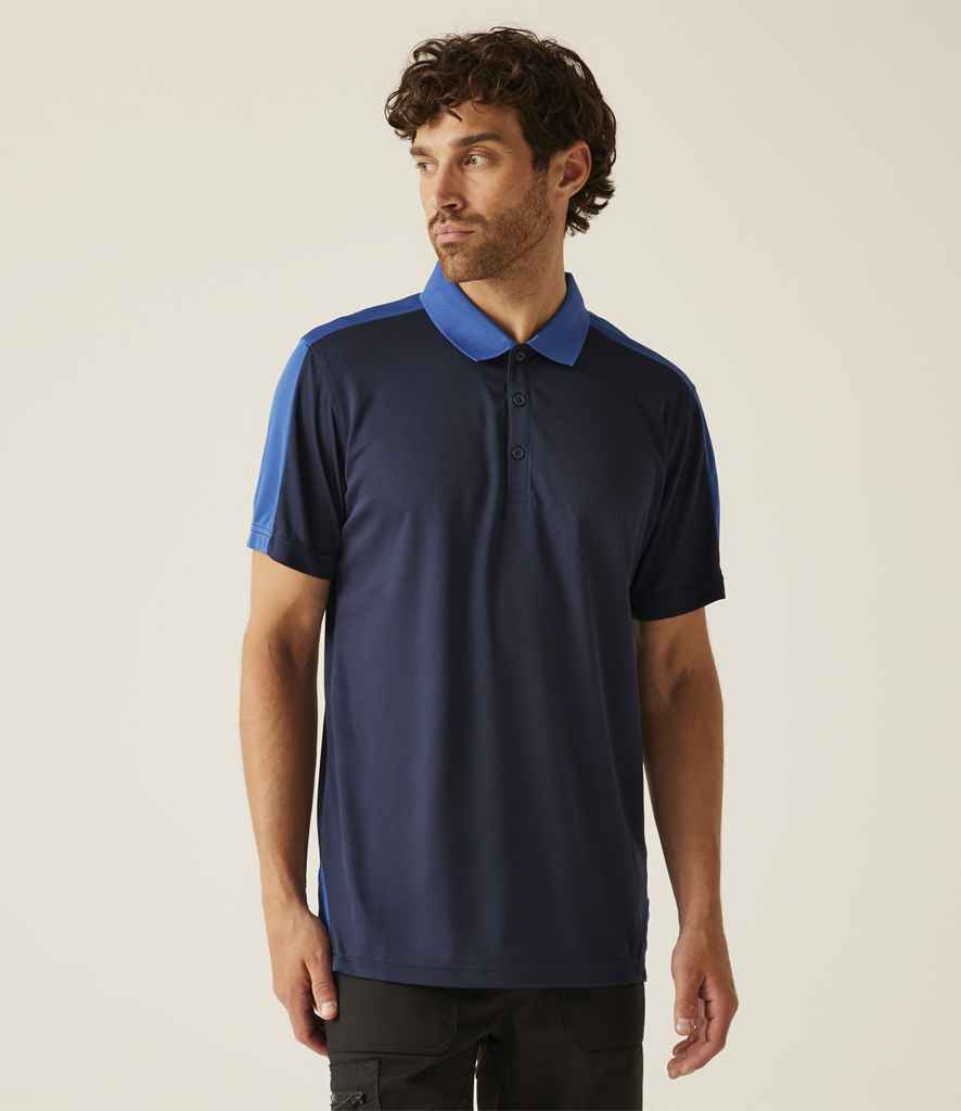 Regatta Contrast Quick Wicking Piqué Polo Shirt