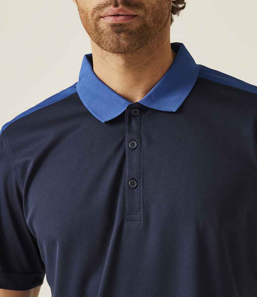 Regatta Contrast Quick Wicking Piqué Polo Shirt