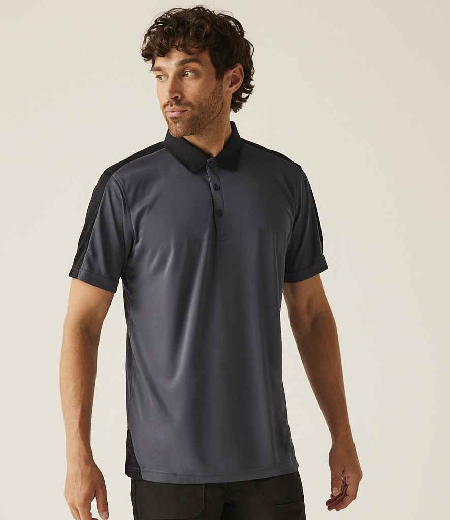 Regatta Contrast Quick Wicking Piqué Polo Shirt
