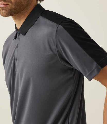 Regatta Contrast Quick Wicking Piqué Polo Shirt