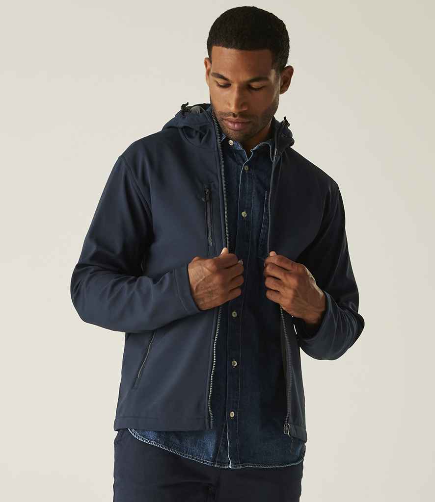 Regatta Navigate Two Layer Hooded Soft Shell Jacket