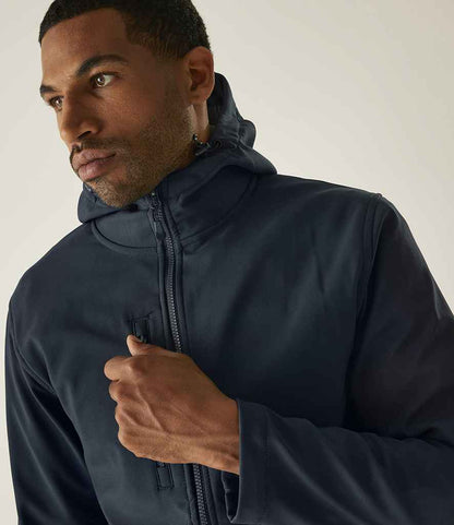 Regatta Navigate Two Layer Hooded Soft Shell Jacket