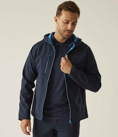 Regatta Navigate Two Layer Hooded Soft Shell Jacket