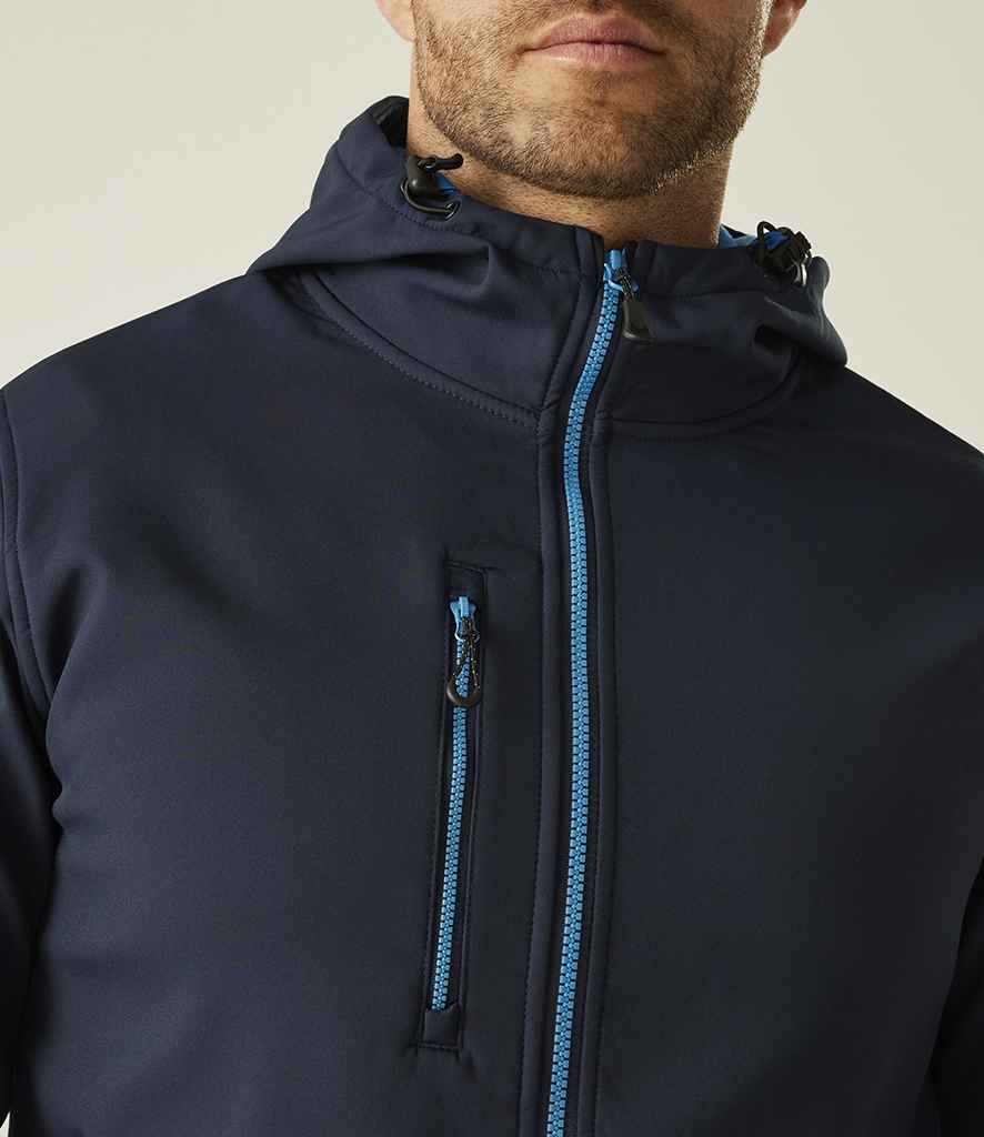 Regatta Navigate Two Layer Hooded Soft Shell Jacket