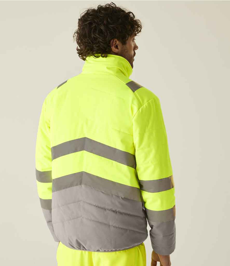 Regatta High Visibility Two Tone Thermal Baffle Jacket