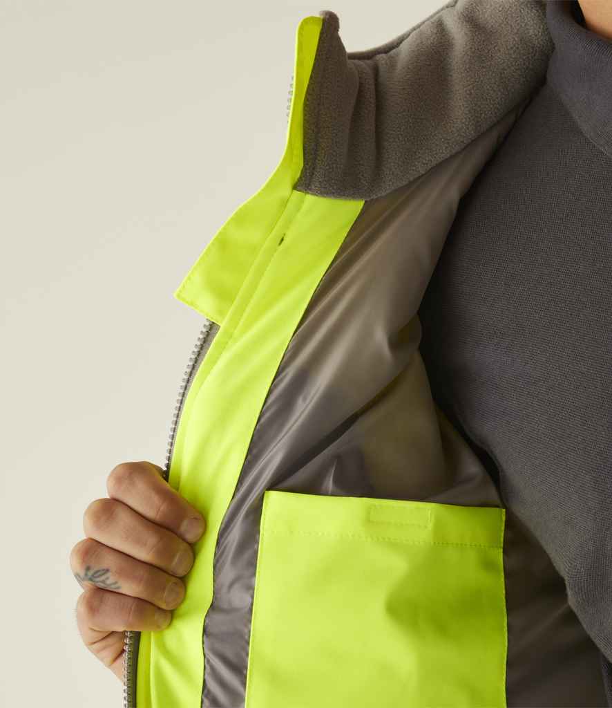 Regatta High Visibility Two Tone Thermal Baffle Jacket