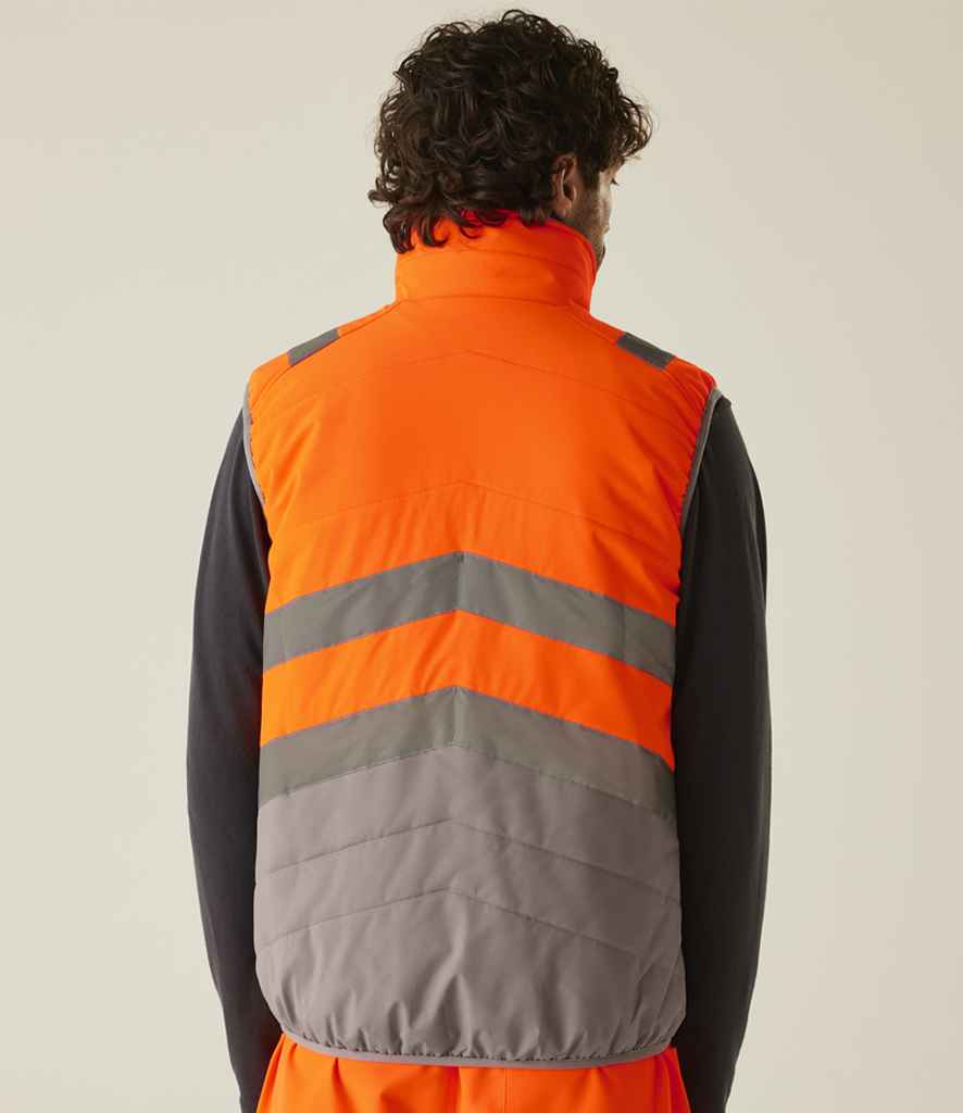 Regatta High Visibility Two Tone Thermal Baffle Bodywarmer