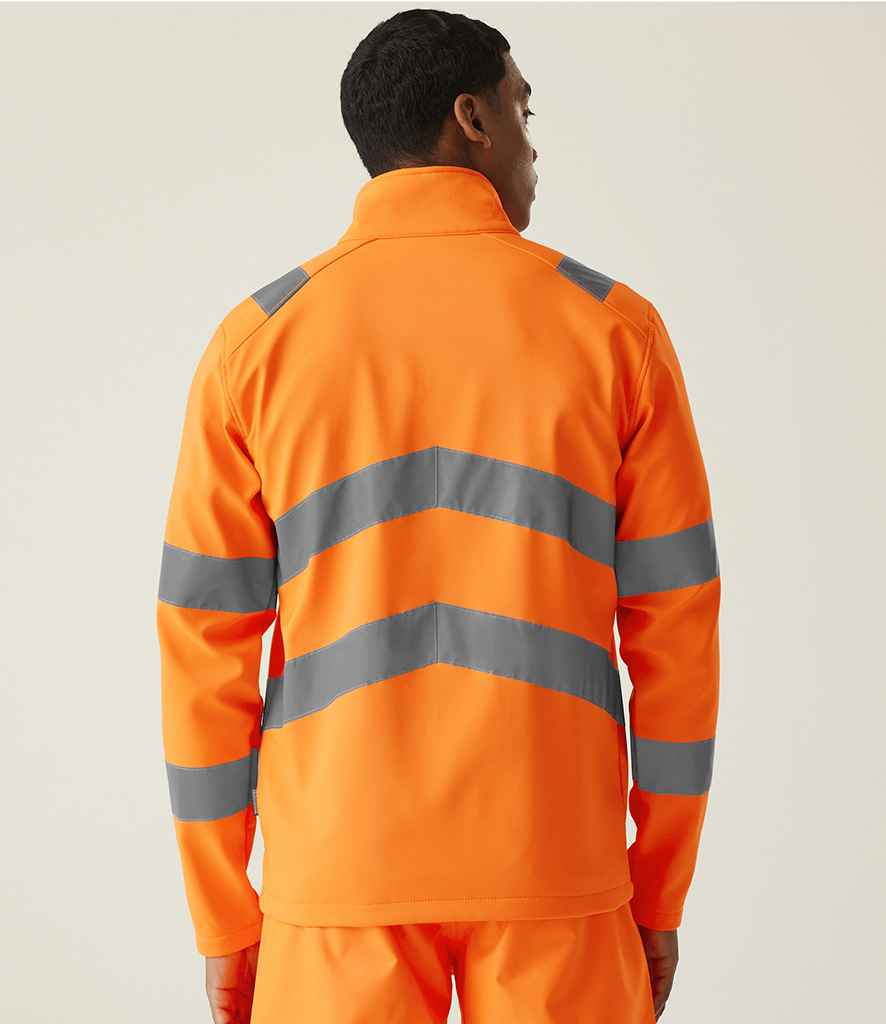 Regatta High Visibility Pro Contract Ablaze Soft Shell Jacket
