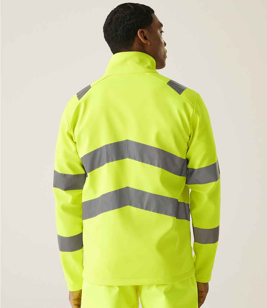 Regatta High Visibility Pro Contract Ablaze Soft Shell Jacket