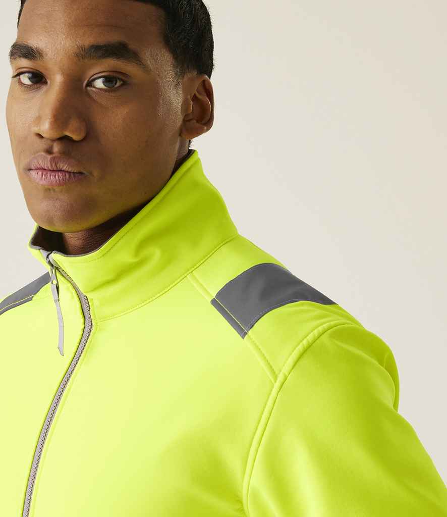 Regatta High Visibility Pro Contract Ablaze Soft Shell Jacket
