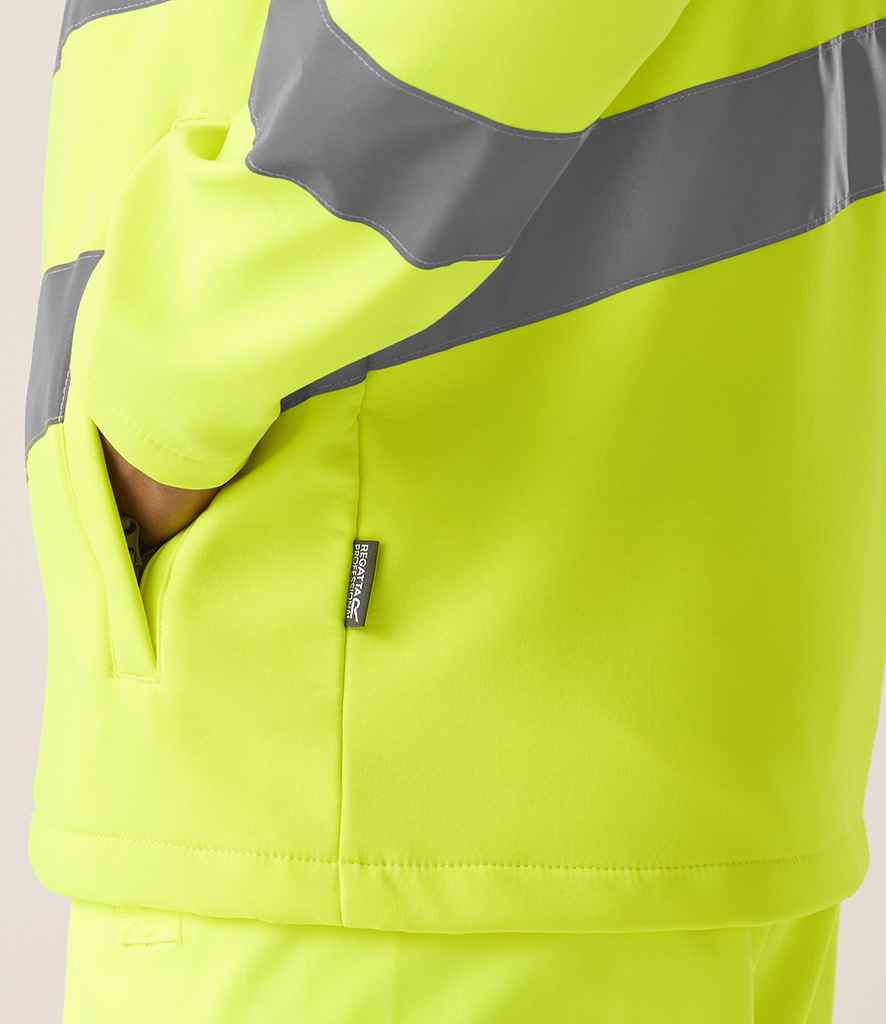 Regatta High Visibility Pro Contract Ablaze Soft Shell Jacket