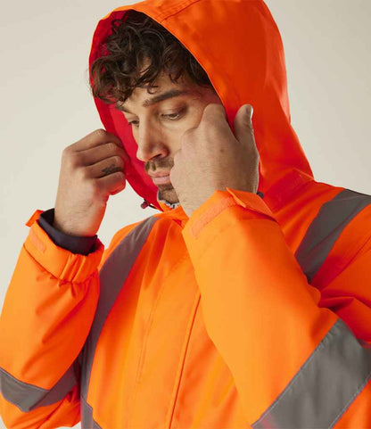 Regatta High Visibility Pro Contract Dover Parka