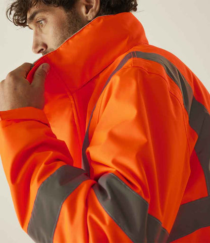 Regatta High Visibility Pro Contract Dover Parka