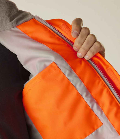 Regatta High Visibility Pro Contract Dover Parka