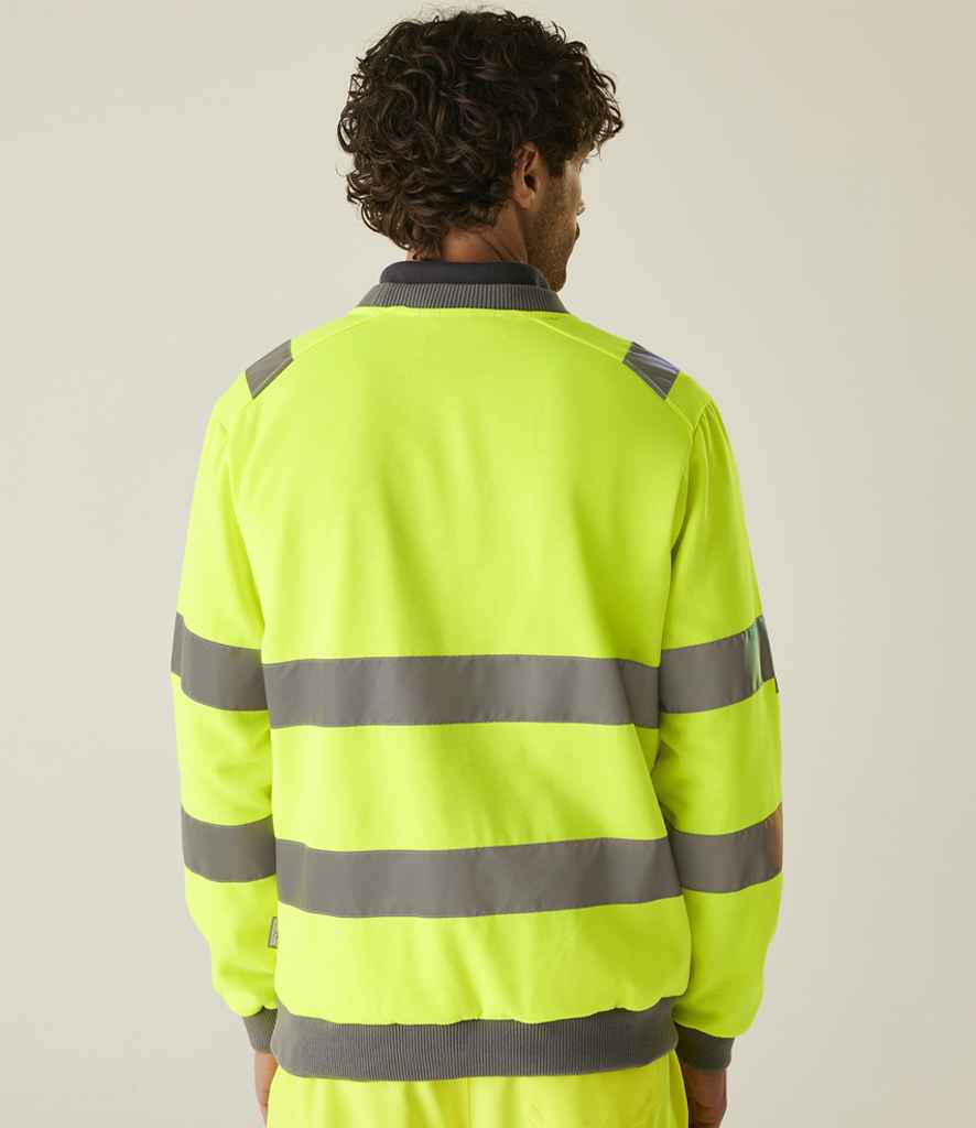 Regatta High Visibility Pro Contract Crew Neck Sweatshirt