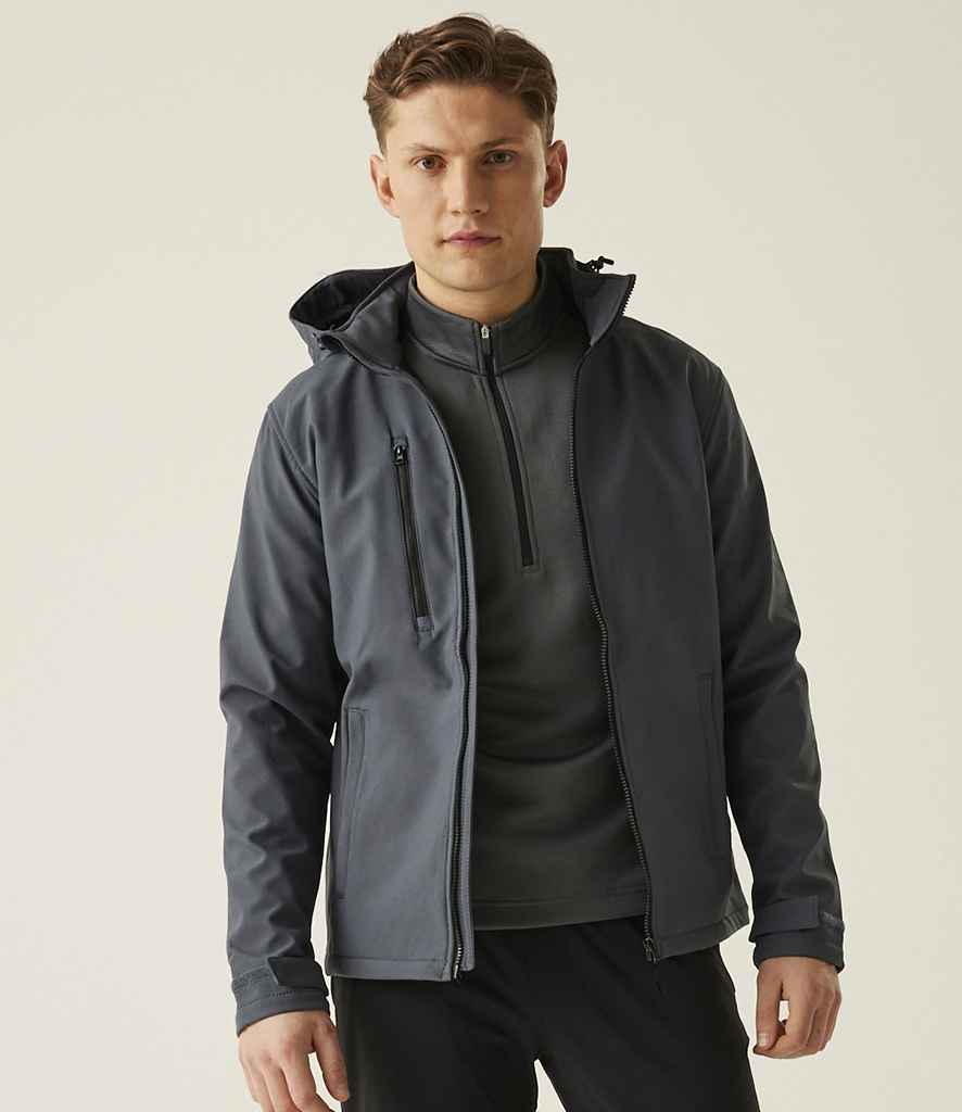 Regatta Venturer Three Layer Hooded Soft Shell Jacket