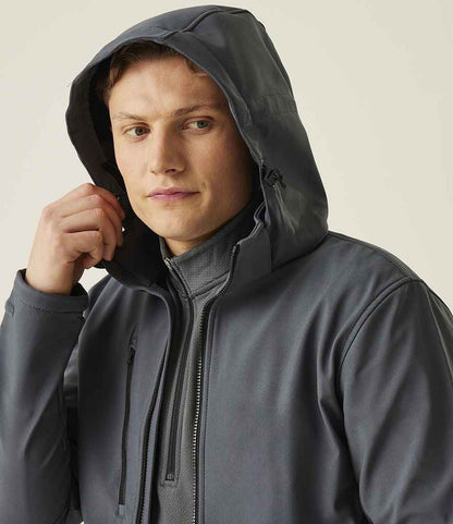 Regatta Venturer Three Layer Hooded Soft Shell Jacket