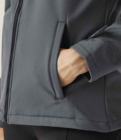 Regatta Ladies Venturer Three Layer Hooded Soft Shell Jacket