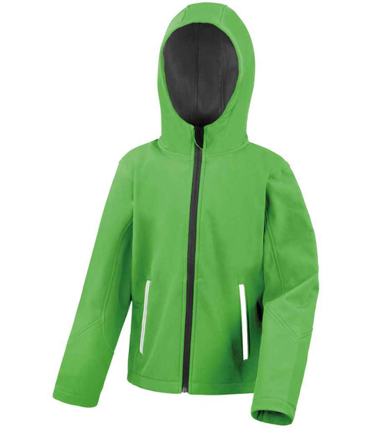 RS224B Vivid Green/Black Front