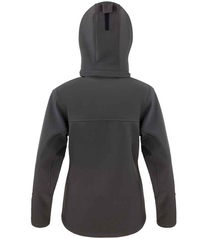 Result Core Ladies Hooded Soft Shell Jacket