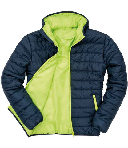RS233M Navy/Lime Green Detail