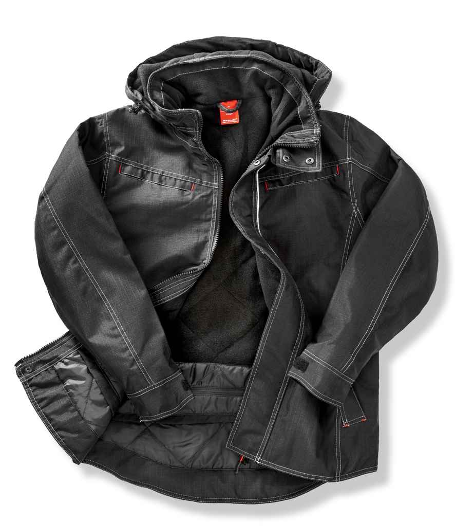 Result Work-Guard Denim Texture Rugged Jacket