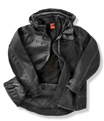 Result Work-Guard Denim Texture Rugged Jacket