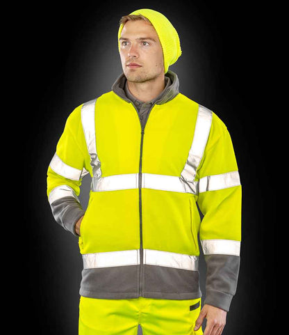 Result Safe-Guard Hi-Vis Micro Fleece Jacket