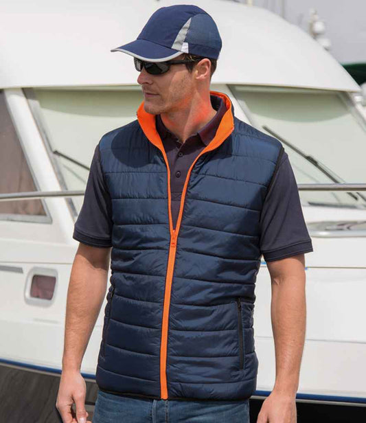 RS332 Fluorescent Orange/Navy Model