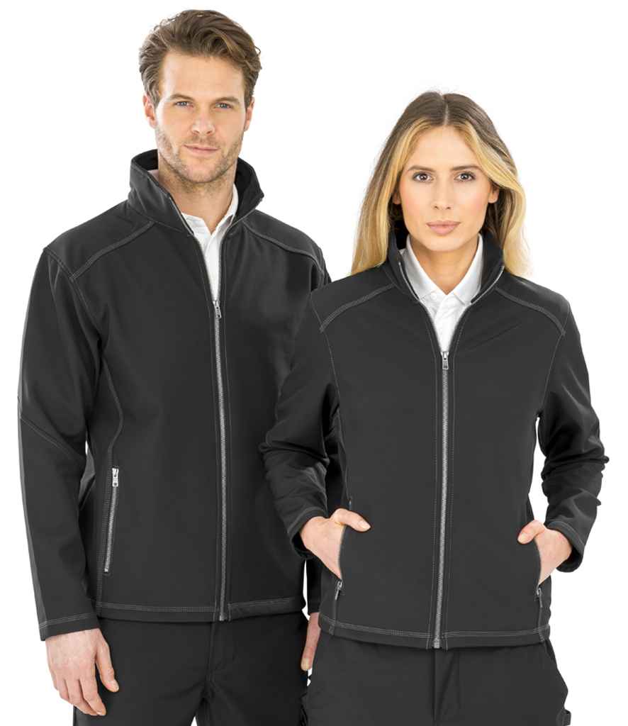 Result Work-Guard Treble Stitch Soft Shell Jacket