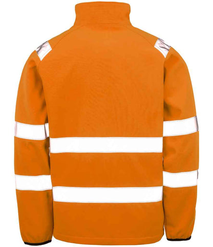 Result Recycled Printable Safety Soft Shell Jacket