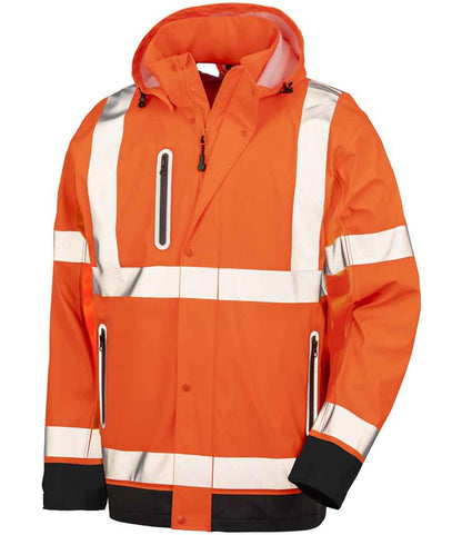 RS507 Fluorescent Orange/Black Front