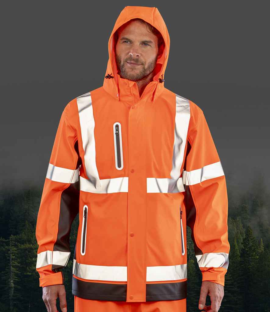 RS507 Fluorescent Orange/Black Model