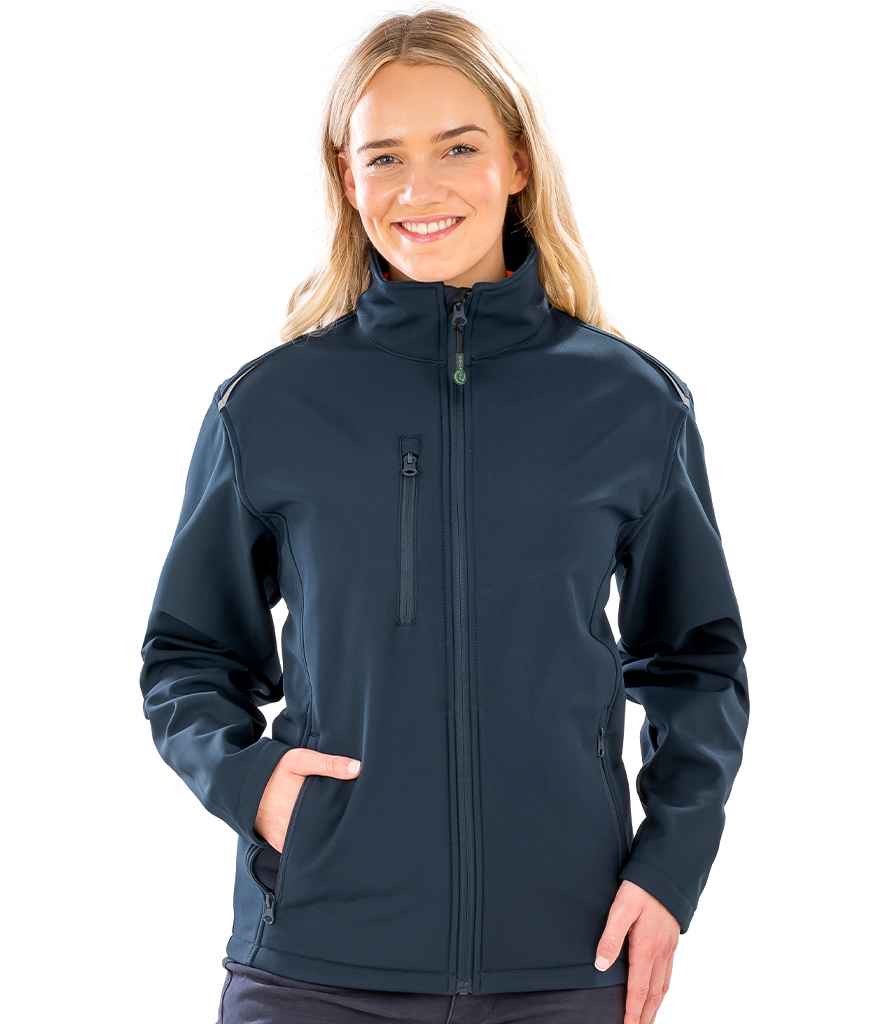 Result Recycled Ladies Three Layer Printable Soft Shell Jacket