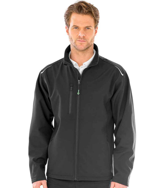 Result Recycled Three Layer Printable Soft Shell Jacket