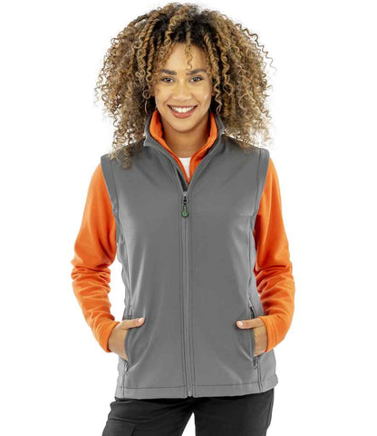 Result Recycled Ladies Printable Soft Shell Bodywarmer