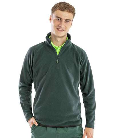 Result Recycled Zip Neck Micro Fleece