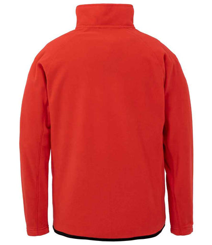 Result Recycled Zip Neck Micro Fleece