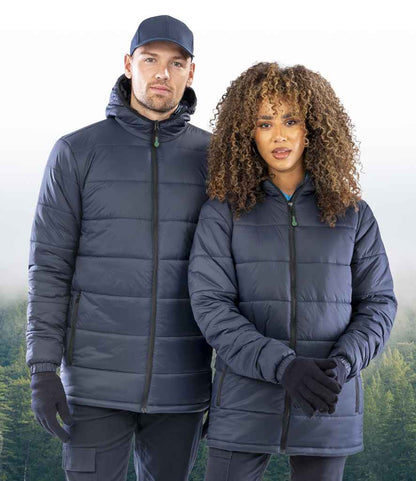 Result Recycled Hooded Padded Parka Jacket
