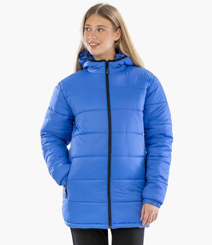 Result Recycled Hooded Padded Parka Jacket