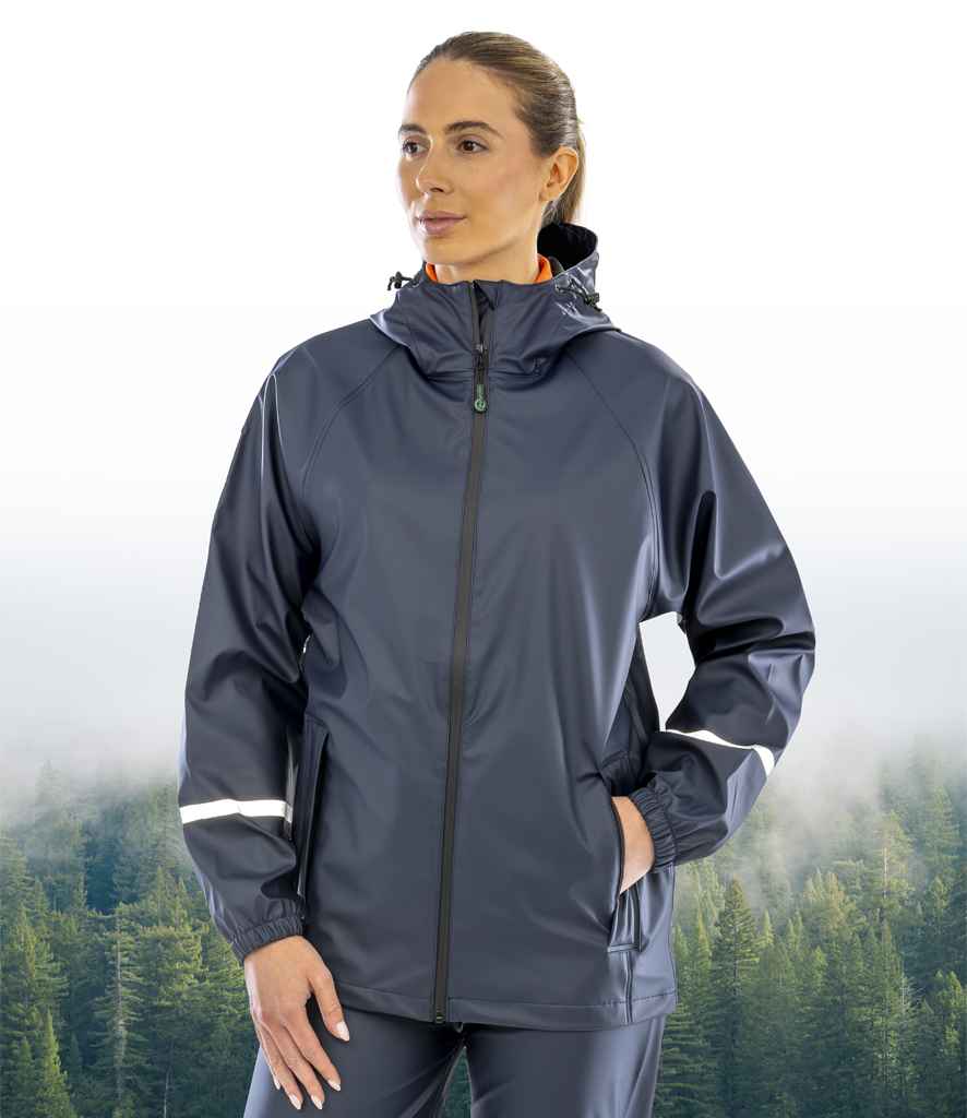 Result Recycled Prism PU Waterproof Jacket