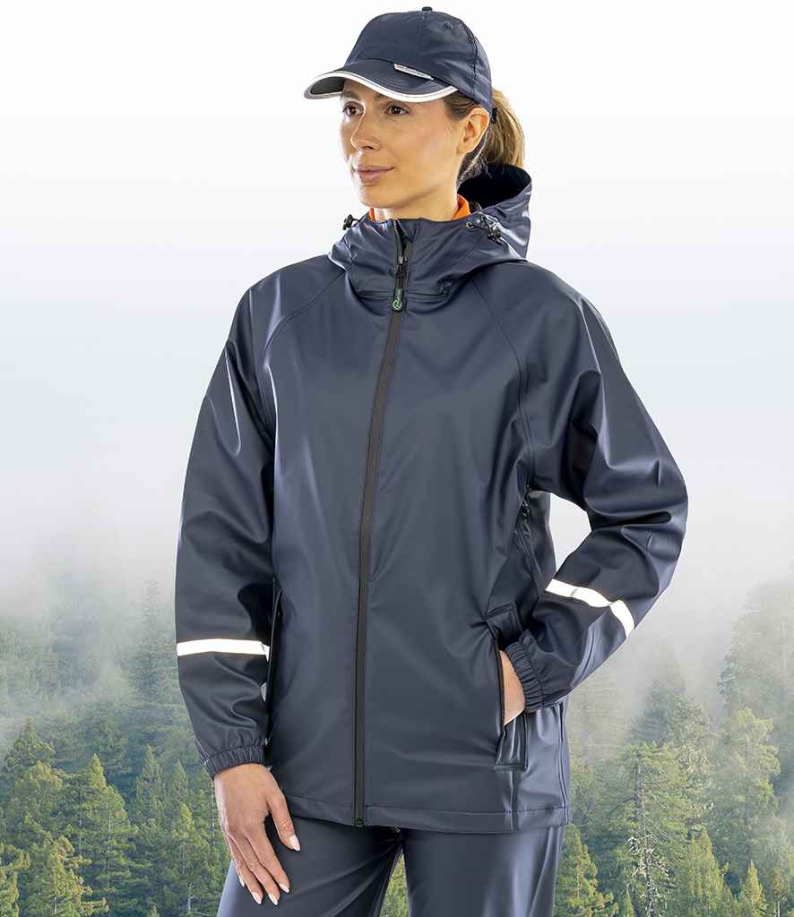 Result Recycled Prism PU Waterproof Jacket