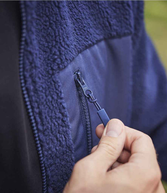 Ravine Unisex Full Zip Borg Fleece Jacket