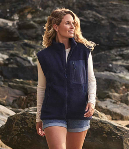 Ravine Unisex Borg Fleece Gilet