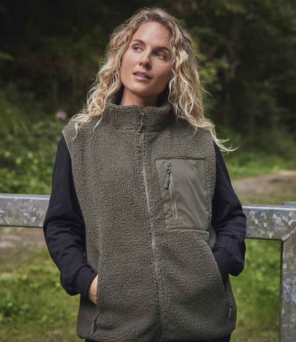 Ravine Unisex Borg Fleece Gilet
